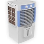 Crompton Ginie Neo Personal Air Cooler - 10L, White and Light Blue